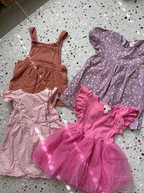 Four Toddler Dresses - Nicole Miller, Cat & Jack, Zara, Wondernation